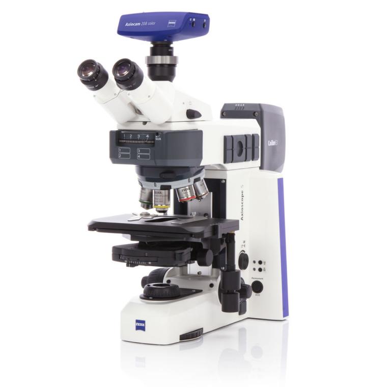Mikroskopas zeiss axioscope 5 su kamera 208 color